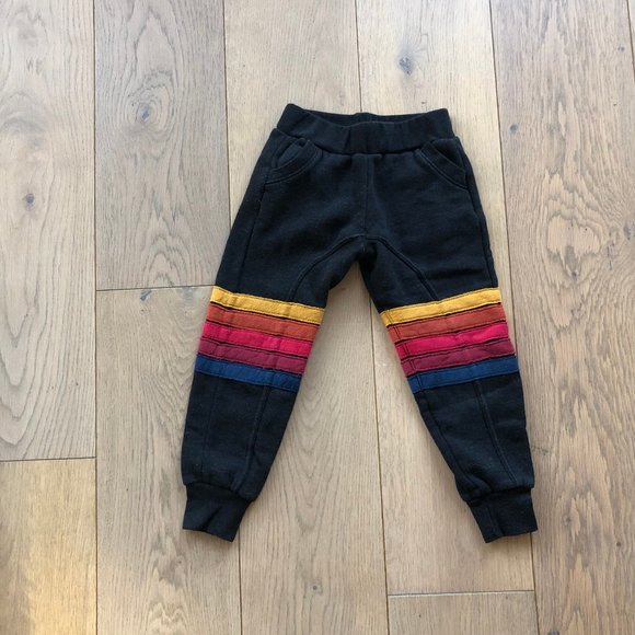 Aviator Nation Other - Aviator Nation Kids Moto Stripe Sweatpants 4T